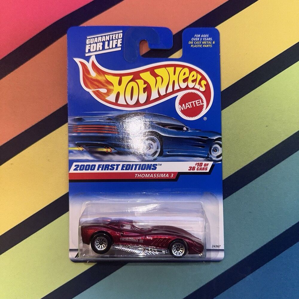 Hot Wheels 2000 First Editions Thomassima 3 Red 070